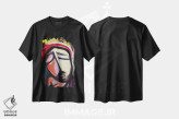 تیشرت مشکی طرح دار درد، هنر فاخر معاصر اثر نوویک | immage.ir