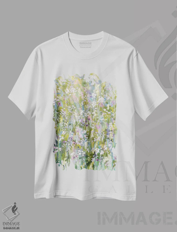 تیشرت سفید طرح دار تابستان ۳، دکور معاصر اثر نیکی ویلر | immage.ir