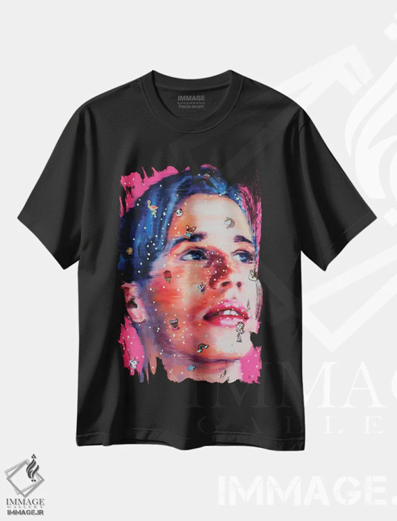 تیشرت مشکی طرح دار اسباب بازی های پسرانه، هنر فاخر معاصر اثر الکساندر بالبیشف | فروشگاه ایماژ