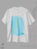 تیشرت سفید طرح دار سن دیگو، تزئینی اثر ۰۸ لفت | immage.ir