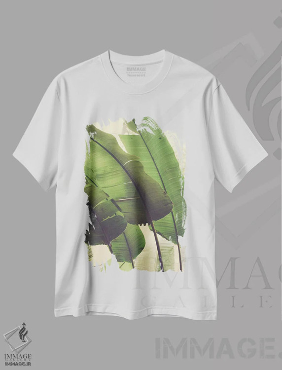 تیشرت سفید طرح دار هماهنگ، تزئینی اثر اولیویا جوی سنت کلر | فروشگاه ایماژ