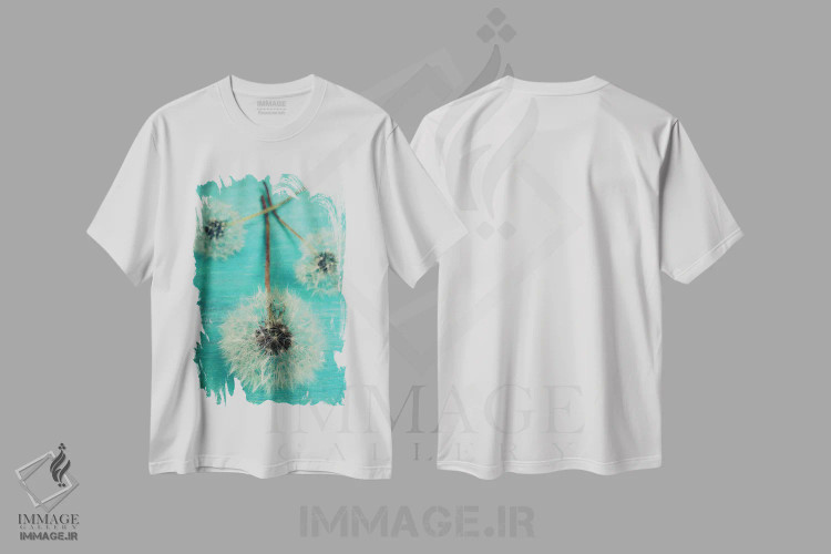 تیشرت سفید طرح دار آرزو کن، عکاسی ماکرو اثر اولیویا جوی سنت کلر | فروشگاه ایماژ