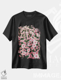 تیشرت مشکی طرح دار شکوفایی بی دریغ، تزئینی اثر اولیویا جوی سنت کلر | فروشگاه ایماژ