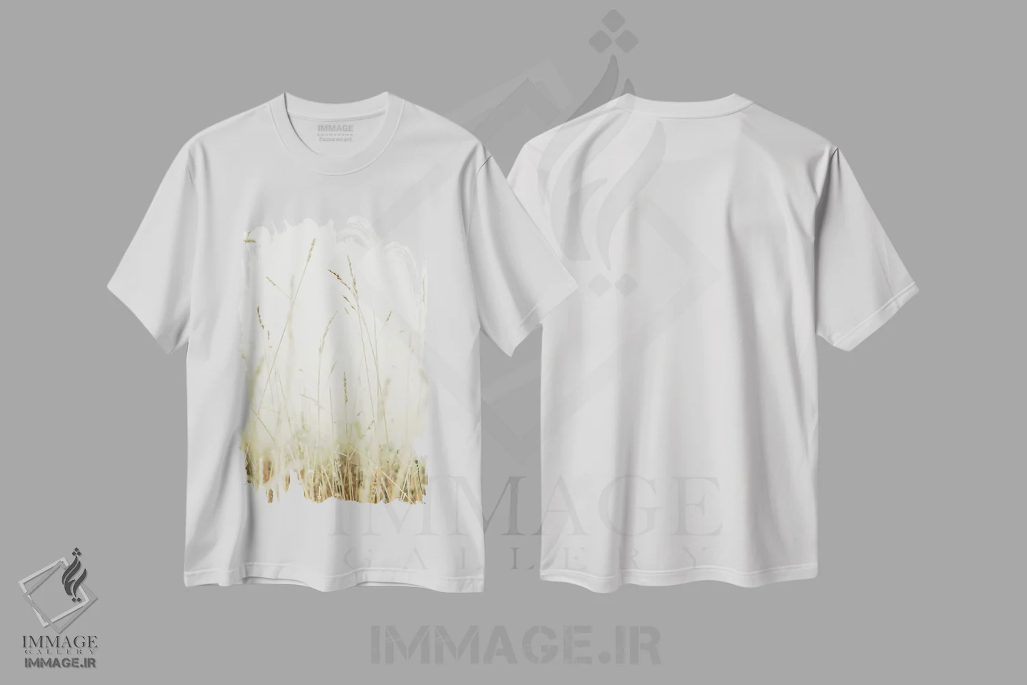 تیشرت سفید طرح دار مزرعه زمستانی II، تزئینی اثر اولیویا جوی سنت کلر | immage.ir