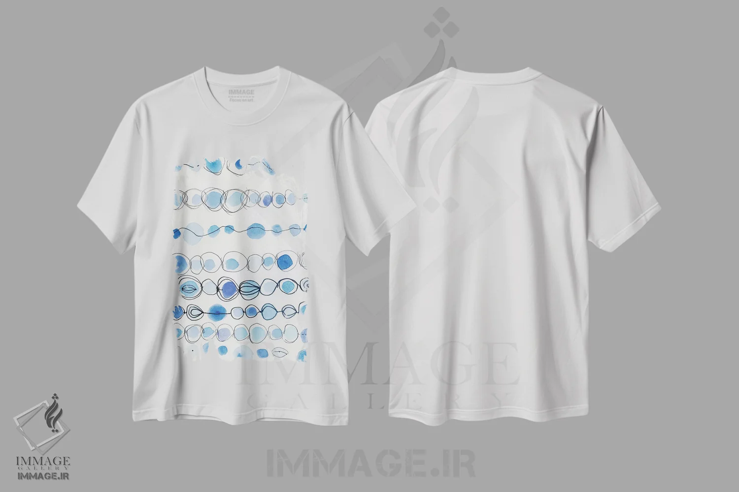 تیشرت سفید طرح دار خاطرات دریایی اثر اولیویا جوی سنت کلر | immage.ir