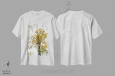 تیشرت سفید طرح دار درخت توس زرد پاییزی، مدیوم اثر اولیویا جوی سنت کلر | فروشگاه ایماژ
