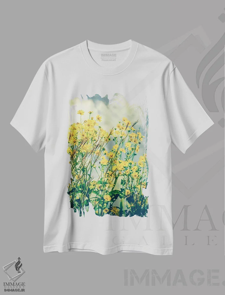 تیشرت سفید طرح دار روح آزاد، دکور روستایی اثر اولیویا جوی سنت کلر | immage.ir