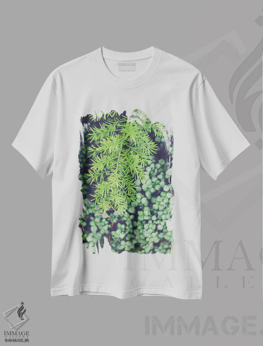 تیشرت سفید طرح دار همان گونه که هست، تزئینی اثر اولیویا جوی سنت کلر | فروشگاه ایماژ