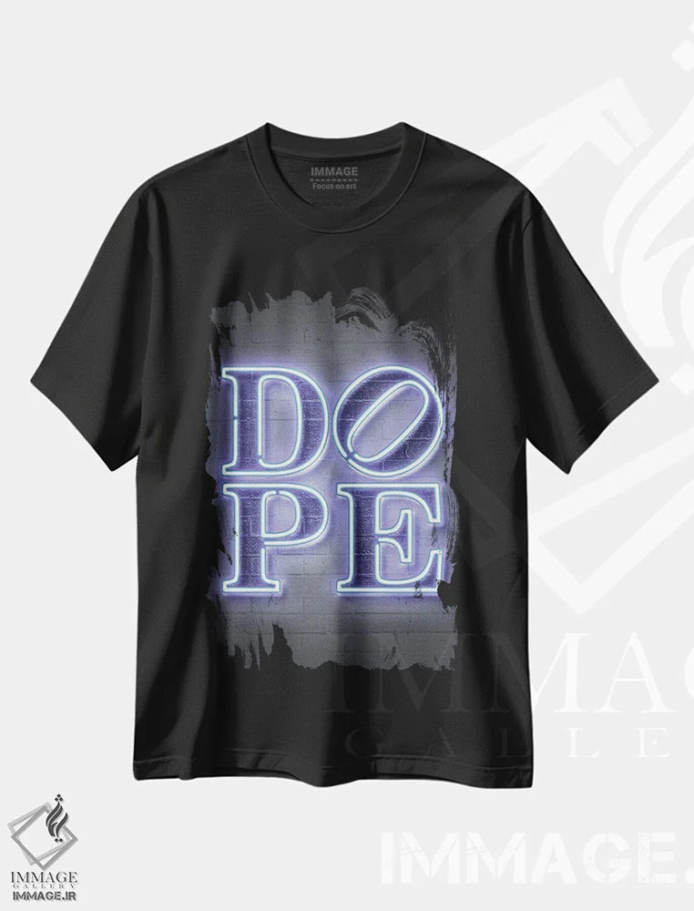 تیشرت مشکی طرح دار باحال، دکوراسیون جایگزین اثر اکتاویان میلو | immage.ir
