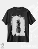 تیشرت مشکی طرح دار آناناس I، دکور بوهمی اثر اورارا استودیو | فروشگاه ایماژ