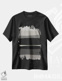 تیشرت مشکی طرح دار مدرن سیاه و سفید اثر اورارا استودیو | فروشگاه ایماژ