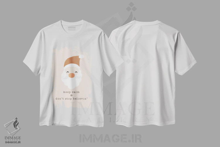 تیشرت سفید طرح دار آثار اورارا استودیو - immage.ir