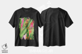 تیشرت مشکی طرح دار "در حال و هوای کاکتوس I"، مدیوم اثر ایرنا اورلوف | فروشگاه ایماژ