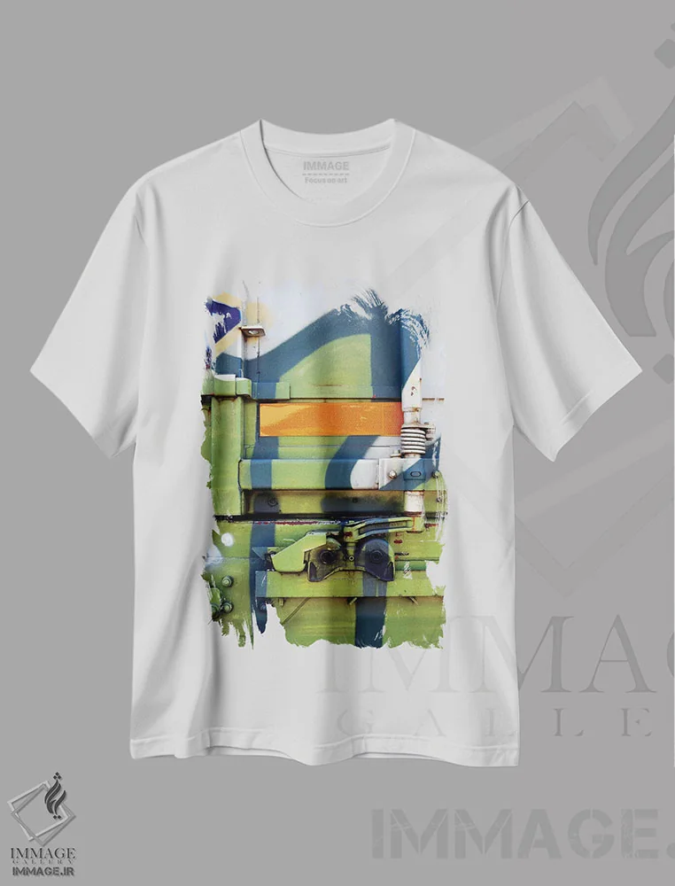 تیشرت سفید طرح دار چسیا I، هنر خیابانی اثر لوان اوسترگارد | فروشگاه ایماژ