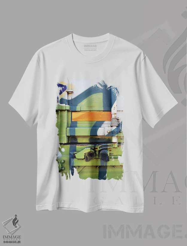 تیشرت سفید طرح دار چسیا I، هنر خیابانی اثر لوان اوسترگارد | فروشگاه ایماژ