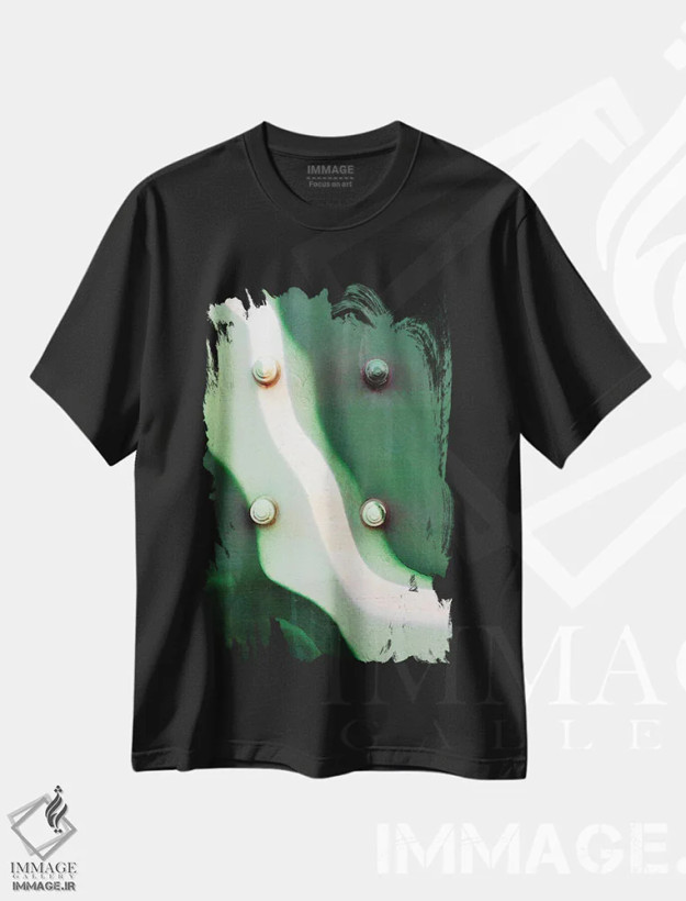 تیشرت مشکی طرح دار چسیا III اثر لوان اوسترگارد | فروشگاه ایماژ