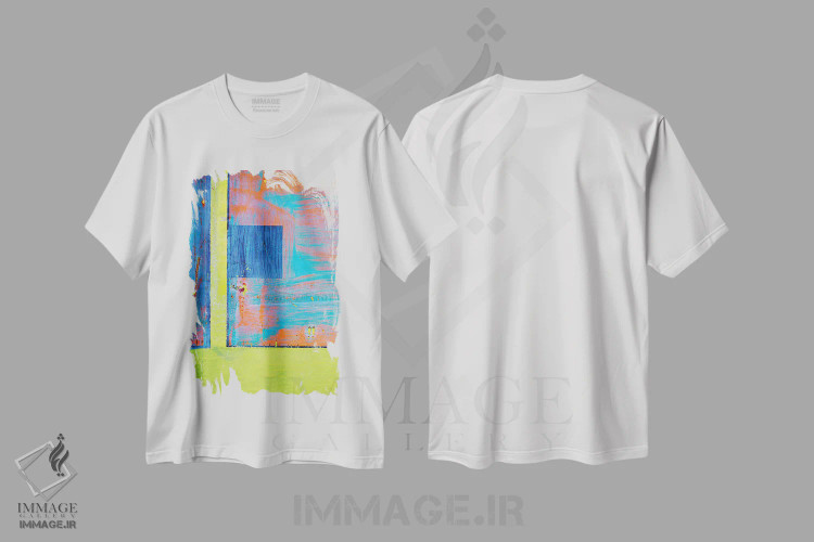 تیشرت سفید طرح دار آمای III اثر لوان اوسترگارد | immage.ir