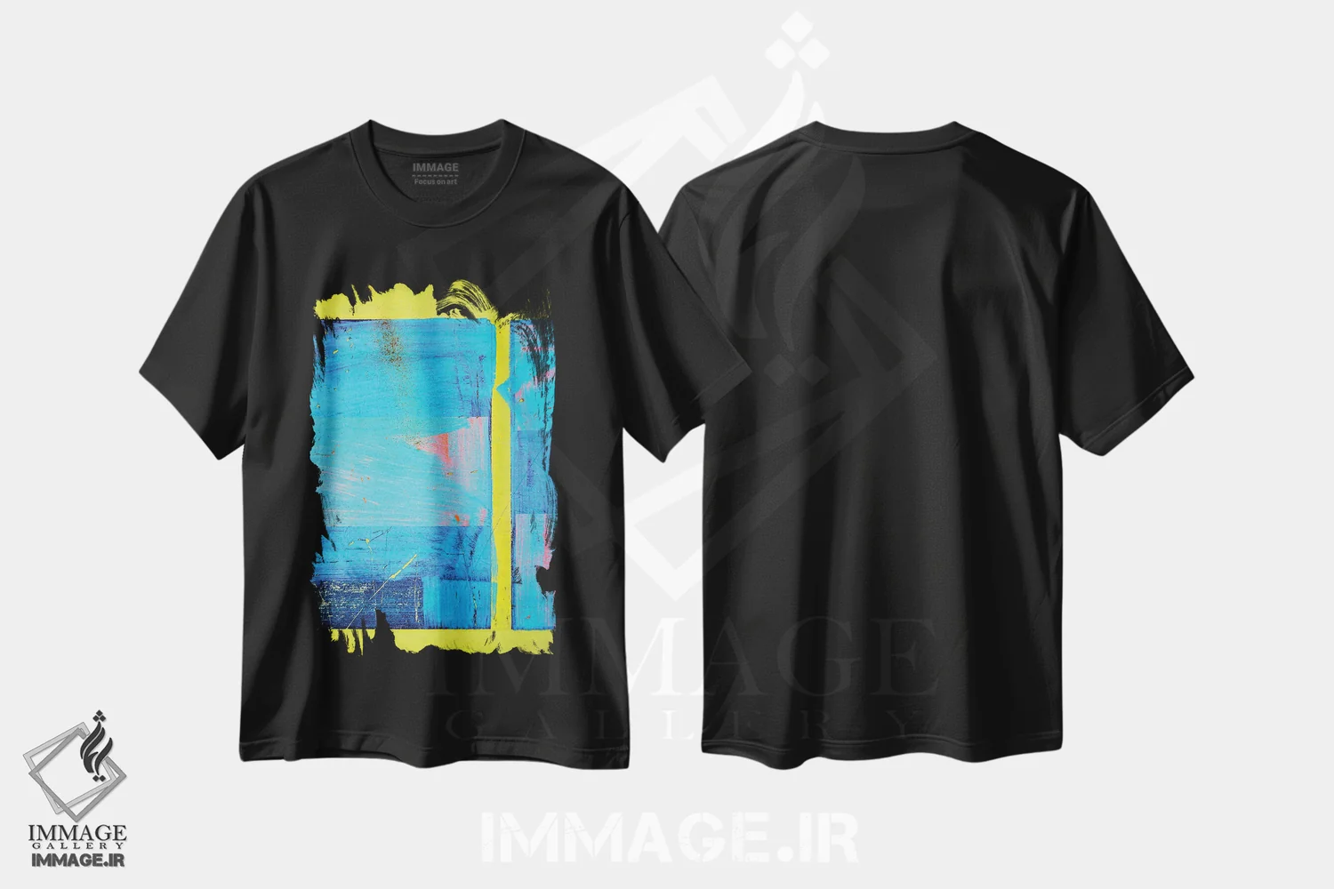 تیشرت مشکی طرح دار آمای I اثر لوان اوسترگارد | immage.ir