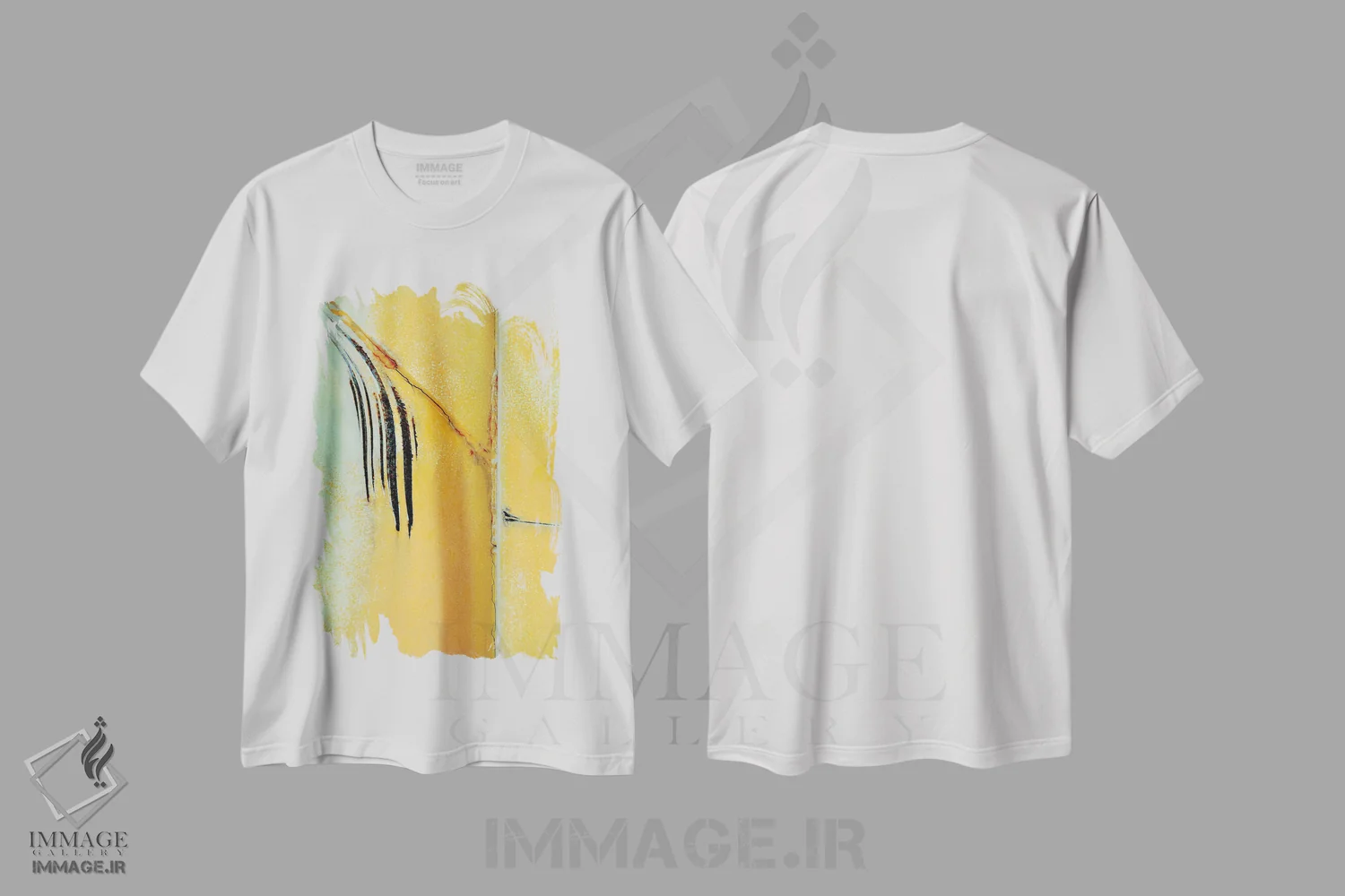 تیشرت سفید طرح دار کاتالپا اثر لوان اوسترگارد | immage.ir