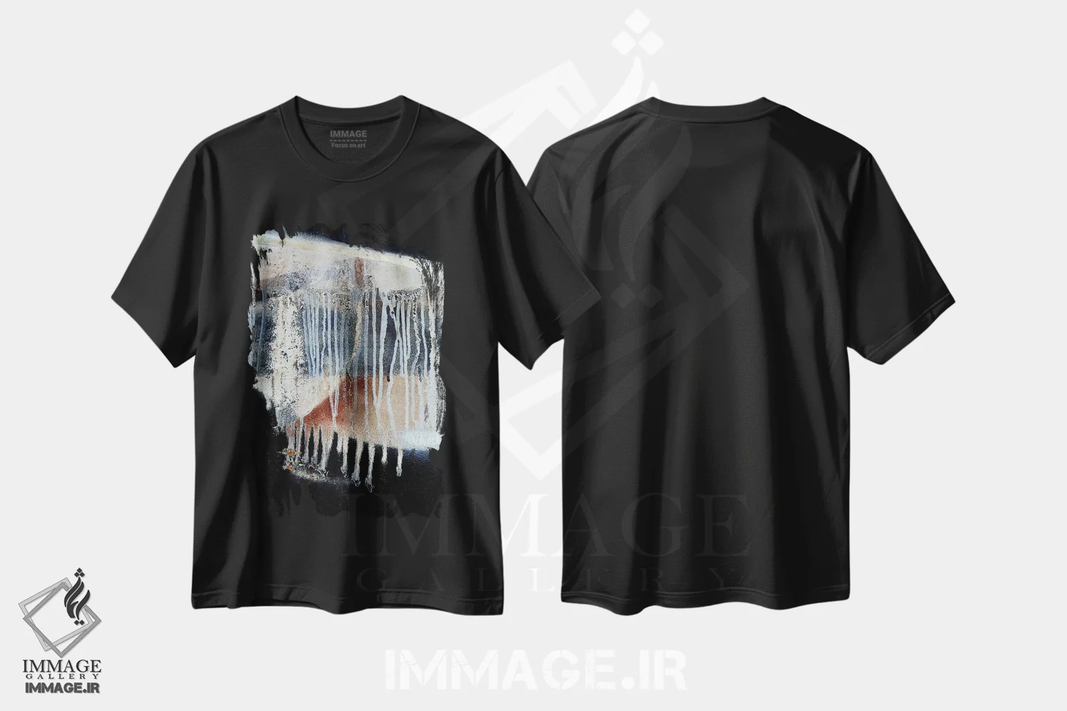 تیشرت مشکی طرح دار اصل اثر لوان اوسترگارد | فروشگاه ایماژ