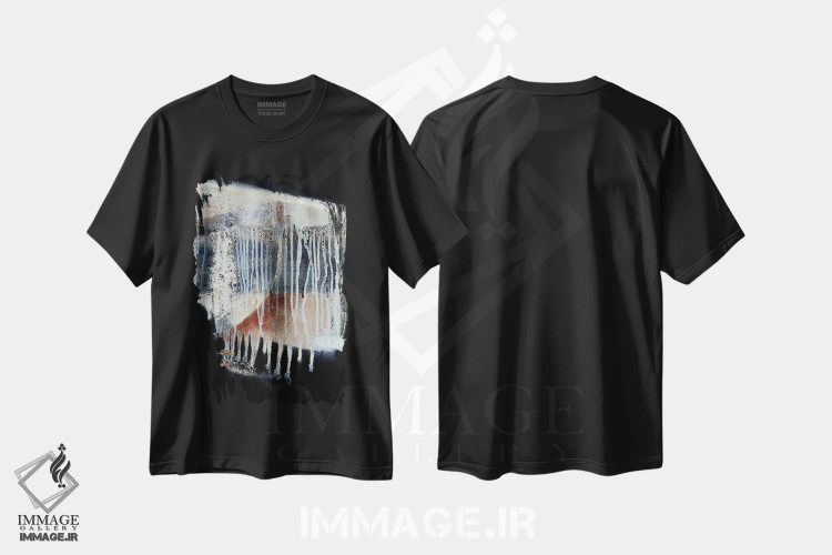 تیشرت مشکی طرح دار اصل اثر لوان اوسترگارد | فروشگاه ایماژ