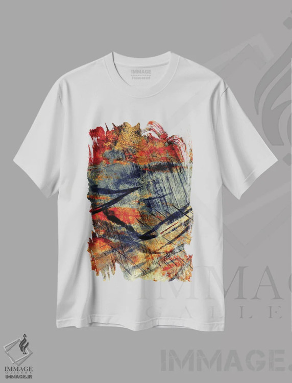 تیشرت سفید طرح دار کیچیگو اثر لوان اوسترگارد | فروشگاه ایماژ
