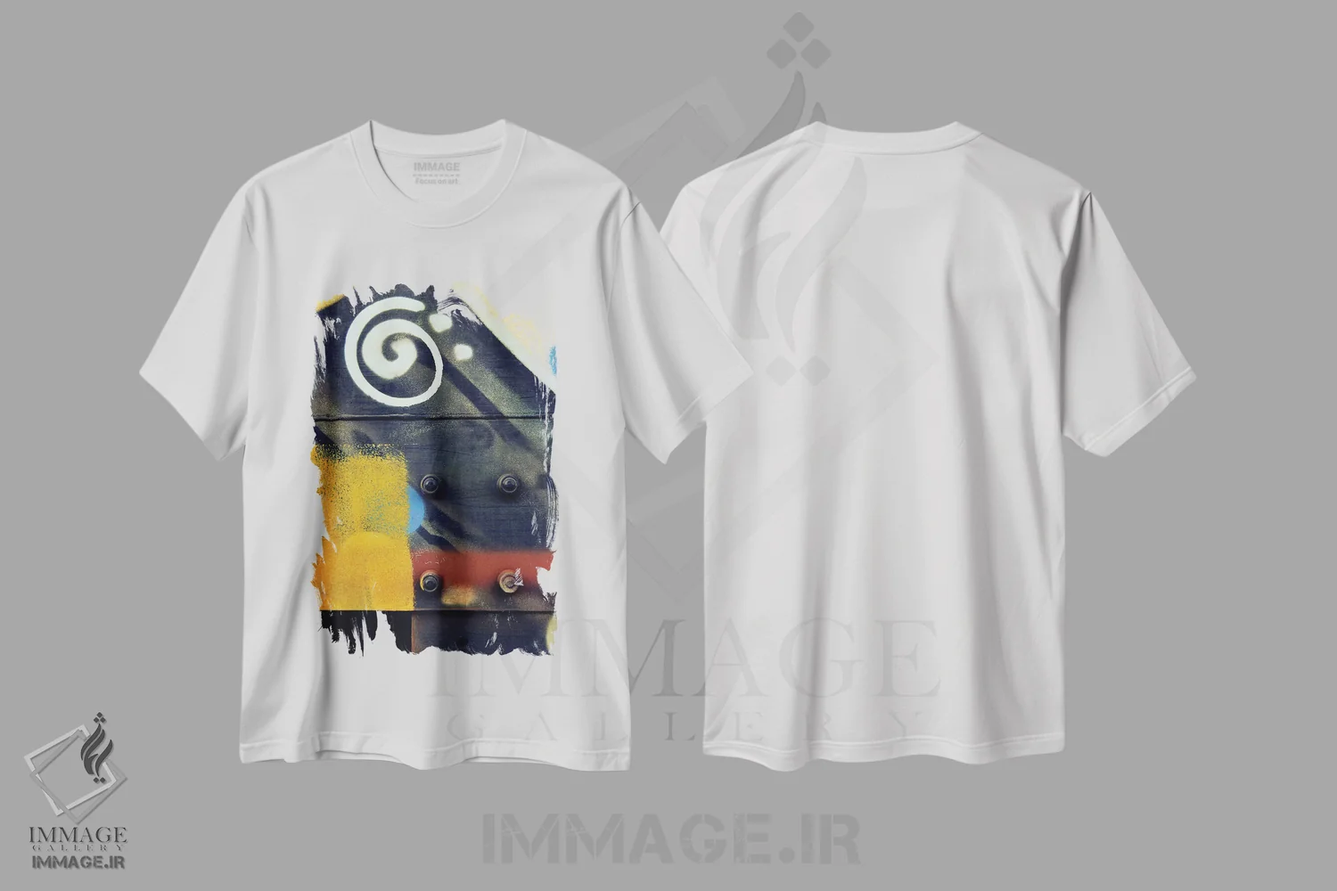 تیشرت سفید طرح دار کوکوپلی اثر لوان اوسترگارد | immage.ir