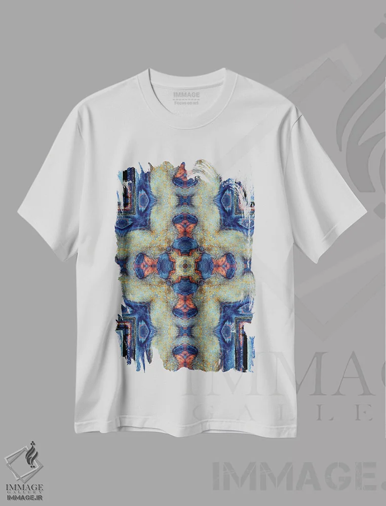 تیشرت سفید طرح دار کوکاکو IV اثر لوان اوسترگارد | immage.ir