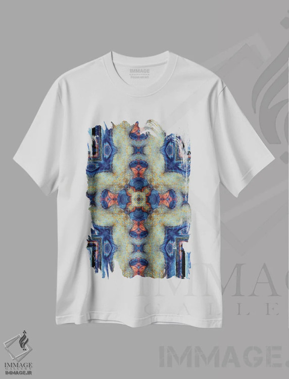 تیشرت سفید طرح دار کوکاکو IV اثر لوان اوسترگارد | immage.ir