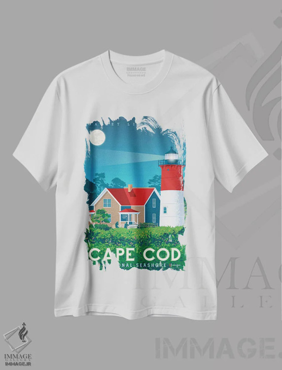 تیشرت سفید طرح دار آثار اولا هوپ تراول پوسترز - فروشگاه ایماژ