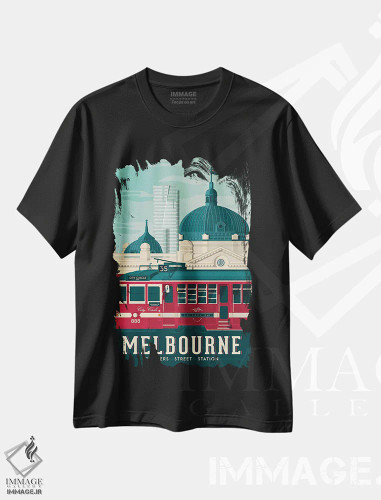 تیشرت مشکی طرح دار آثار اولا هوپ تراول پوسترز - immage.ir