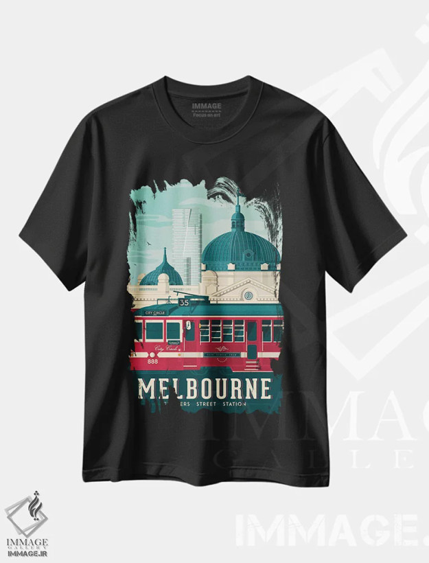 تیشرت مشکی طرح دار آثار اولا هوپ تراول پوسترز - immage.ir