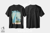 تیشرت مشکی طرح دار آثار اولا هوپ تراول پوسترز - immage.ir
