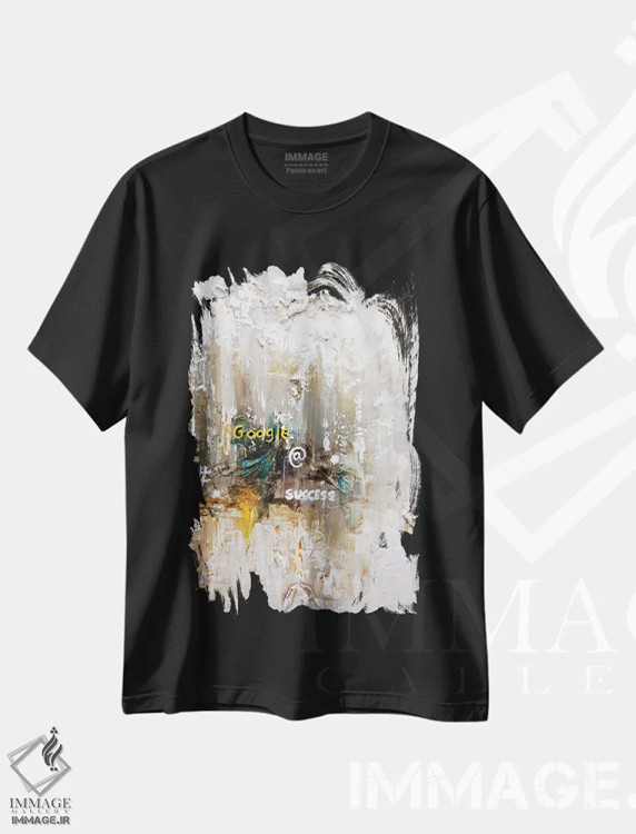 تیشرت مشکی طرح دار کلید اثر اوسنات تزدک | immage.ir