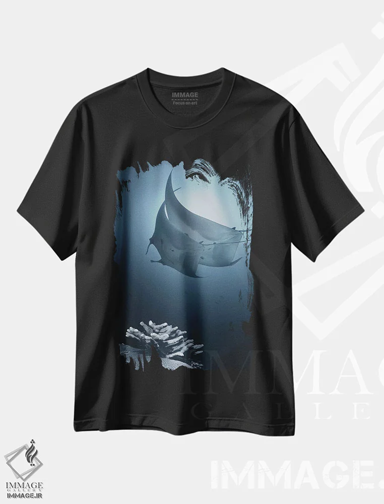 تیشرت مشکی طرح دار سوناتا، مدیوم اثر آندری نارچوک | immage.ir