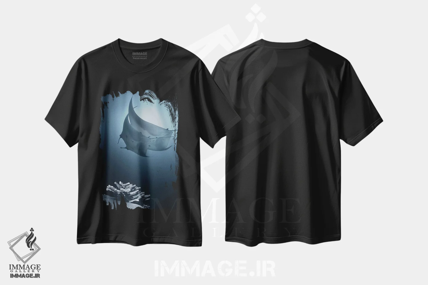 تیشرت مشکی طرح دار سوناتا، مدیوم اثر آندری نارچوک | immage.ir