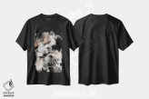تیشرت مشکی طرح دار طوفان پاشیده اثر استودیو ۱ایکس ۲ | immage.ir