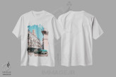 تیشرت سفید طرح دار هاوانای قدیم ۸، مدیوم اثر الکساندر یاکولِف | فروشگاه ایماژ