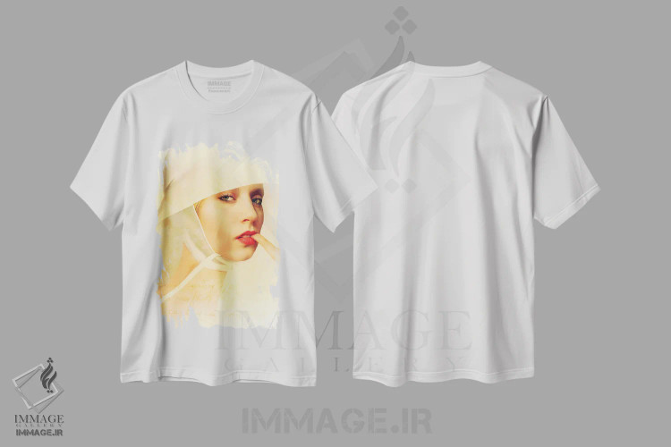 تیشرت سفید طرح دار کارت پستال از کوت دازور، مدیوم اثر کارلس پونیت میرو | immage.ir