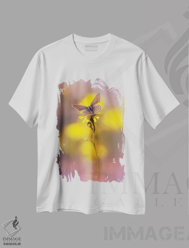تیشرت سفید طرح دار ایکارو، مدیوم اثر فابریتزیو دامینلی | فروشگاه ایماژ