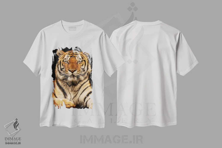 تیشرت سفید طرح دار می بینمت، مدیوم اثر یورگ زیمِرمان | فروشگاه ایماژ