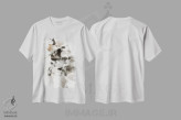 تیشرت سفید طرح دار آشوب وحشی شماره ۴ اثر استودیو ۱ایکس ۲ | فروشگاه ایماژ