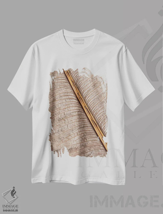 تیشرت سفید طرح دار پر شماره ۷، مدیوم اثر استودیو ۱ایکس ۳ | immage.ir
