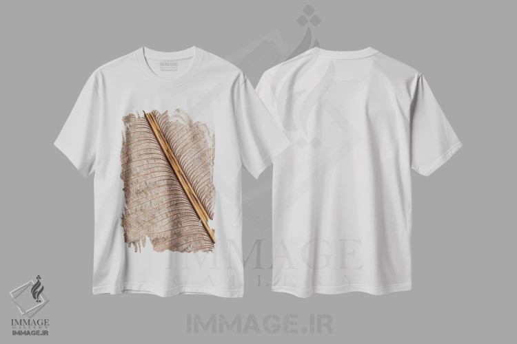 تیشرت سفید طرح دار پر شماره ۷، مدیوم اثر استودیو ۱ایکس ۳ | immage.ir