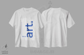 تیشرت سفید طرح دار این هنر است، تزئینی اثر آتن فرِتش | immage.ir