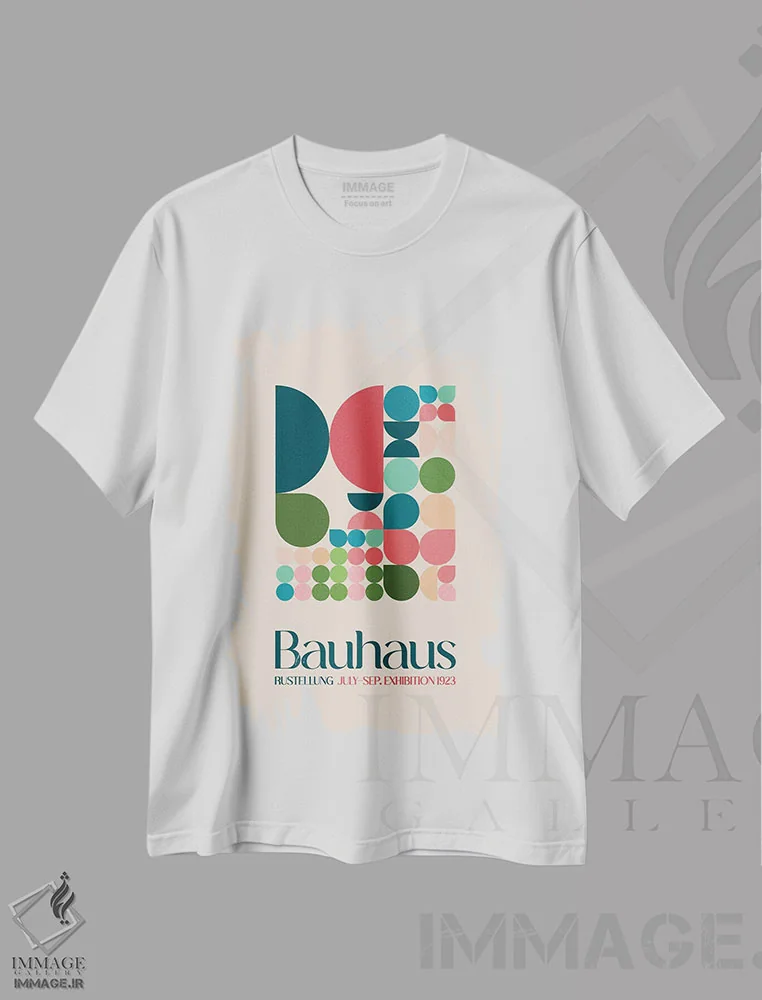 تیشرت سفید طرح دار کوتولار باوهاوس ۲، تزئینی اثر امـل تونابویلو | immage.ir
