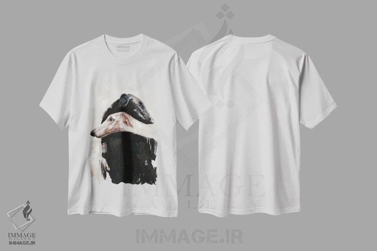 تیشرت سفید طرح دار در همه اوقات ۴، دکور معاصر اثر گابریلا روبرگ | فروشگاه ایماژ