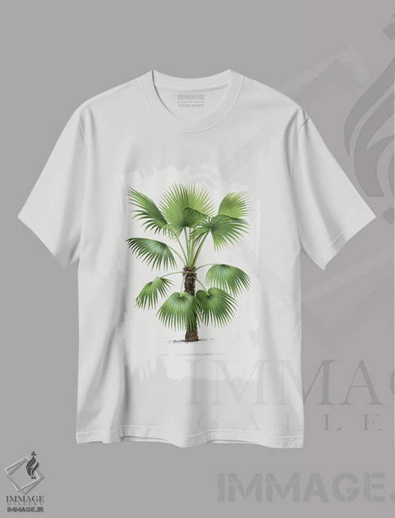 تیشرت سفید طرح دار XXVI تریتریناکس B، تزئینی اثر له پالمیه ایستوار | فروشگاه ایماژ