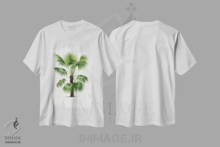 تیشرت سفید طرح دار XXVI تریتریناکس B، تزئینی اثر له پالمیه ایستوار | فروشگاه ایماژ