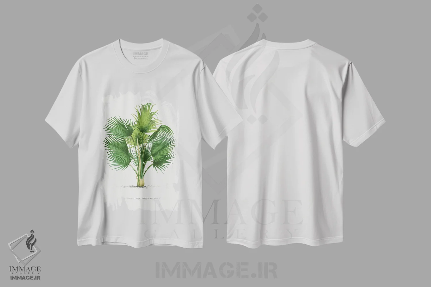 تیشرت سفید طرح دار XXVII تریناکس B، تزئینی اثر له پالمیه ایستوار | immage.ir